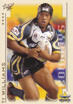2003 Select XL #74 Ty Williams Front